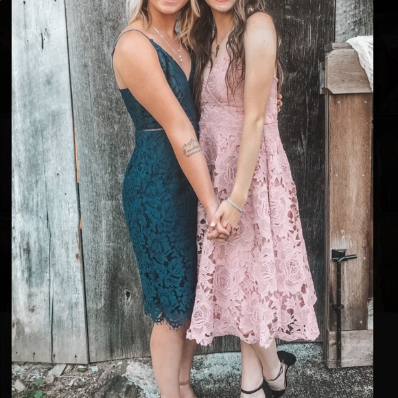 ASTR the Label
Lace V-Neck Dress - Picture 2 of 3